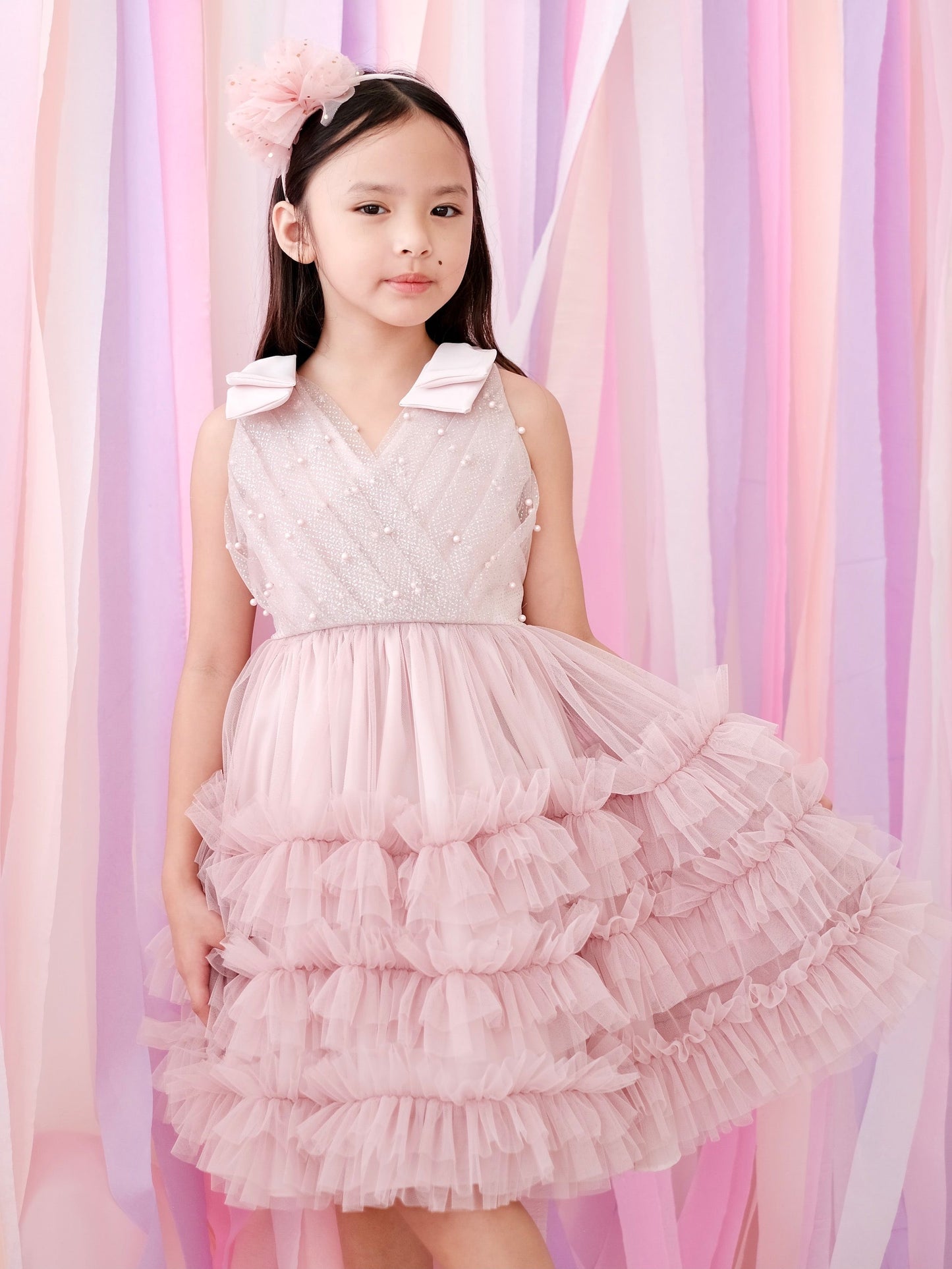 Clara Tutu Dress | Dusty Pink