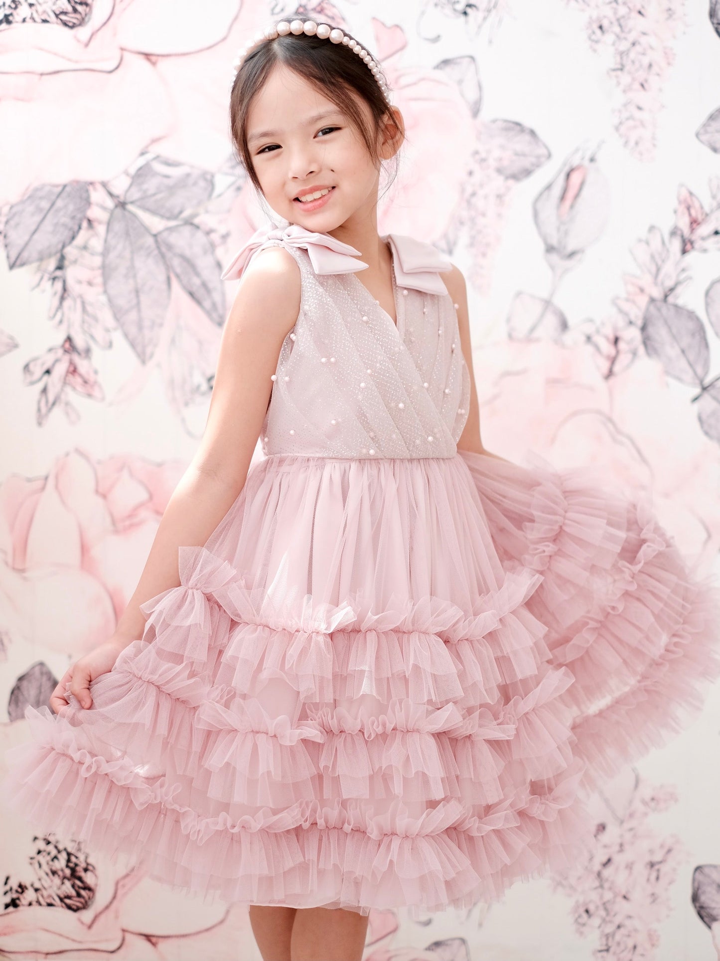 Clara Tutu Dress | Dusty Pink