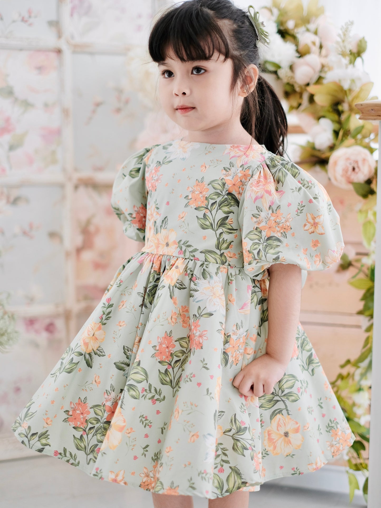 Bellerose Dress | Floral Sage