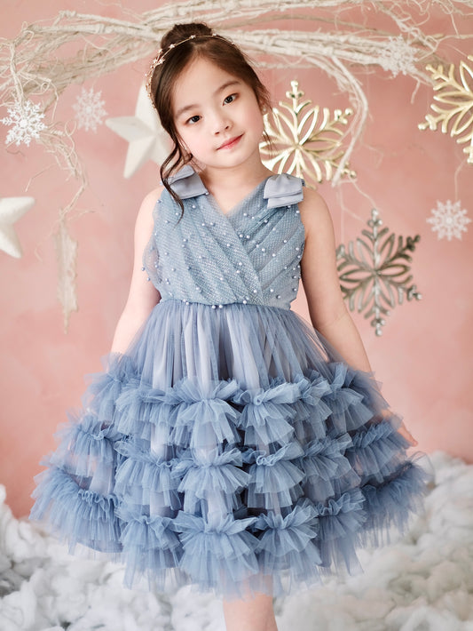 Clara Tutu Dress | Dusty Blue