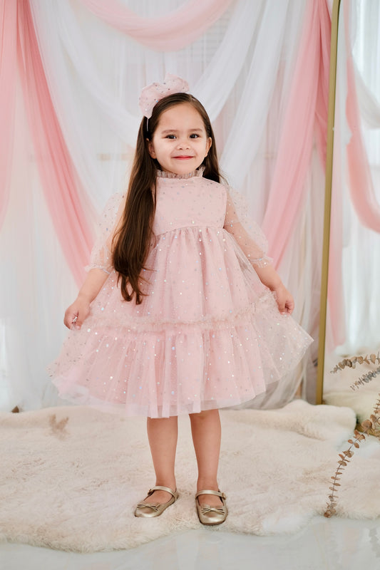 Bertha Sparkle Doll Dress | Set with Headband