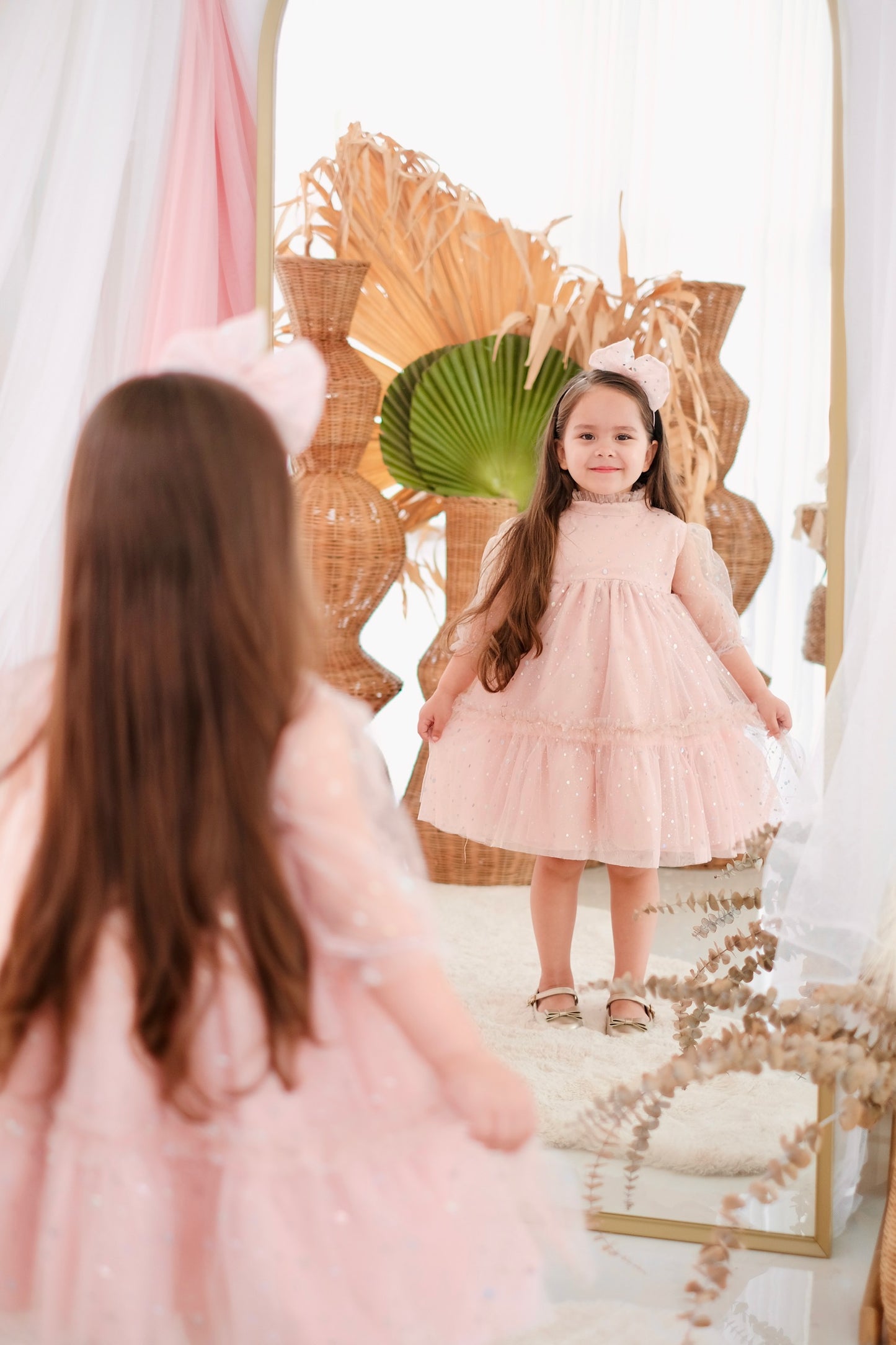Bertha Sparkle Doll Dress | Set with Headband