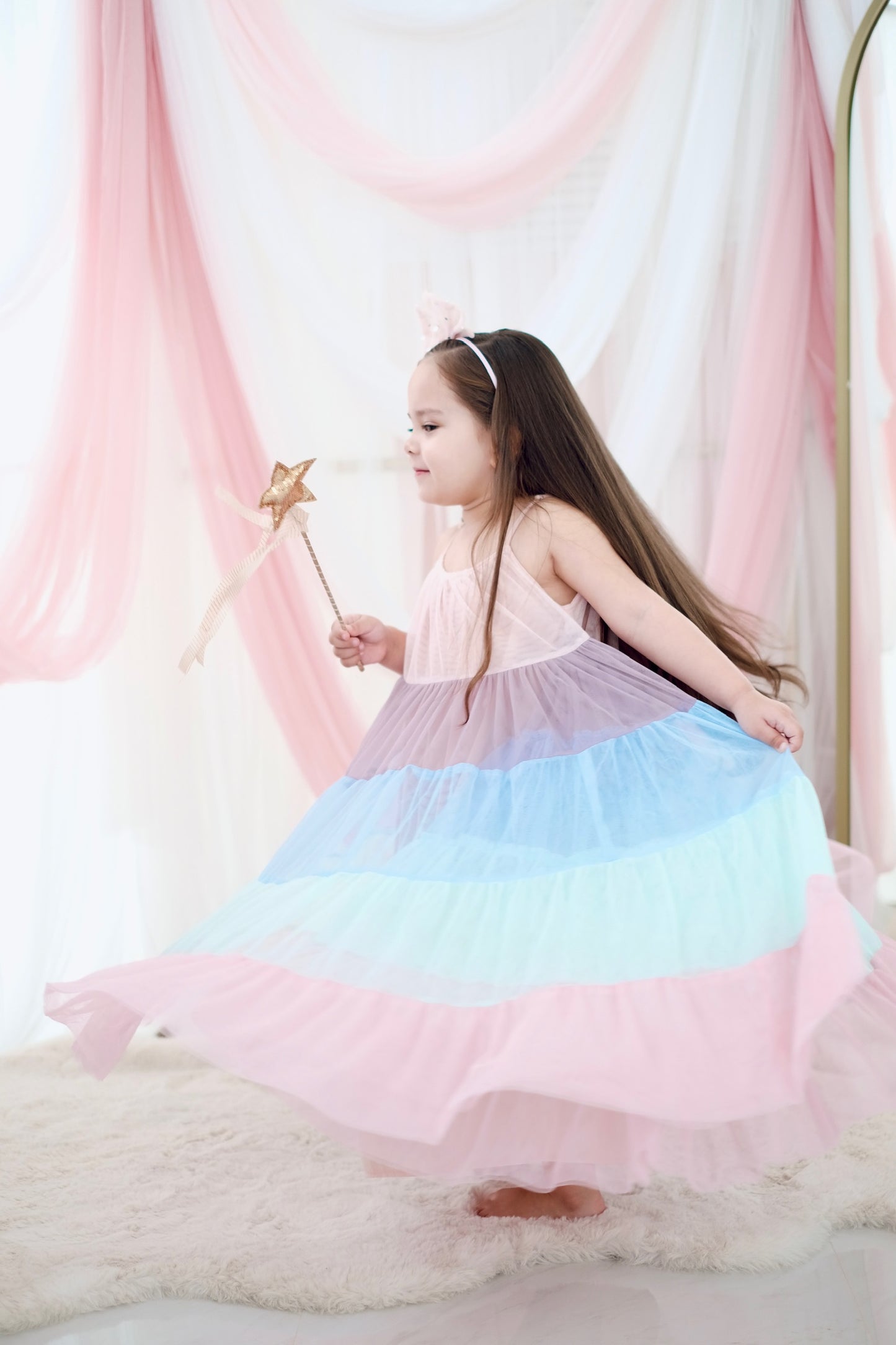 Feliz Rainbow Dress