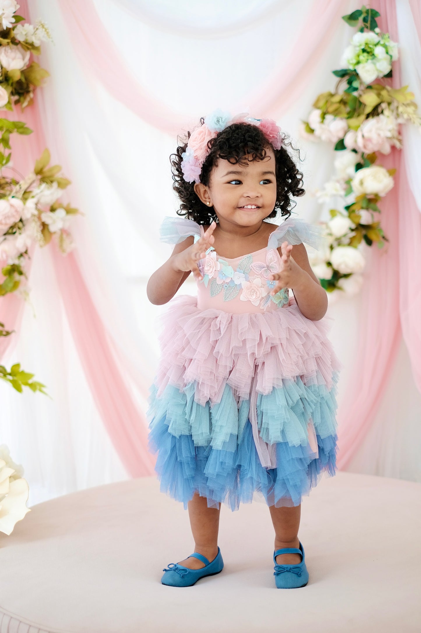 Laurette Tutu Dress | Floral Fairy