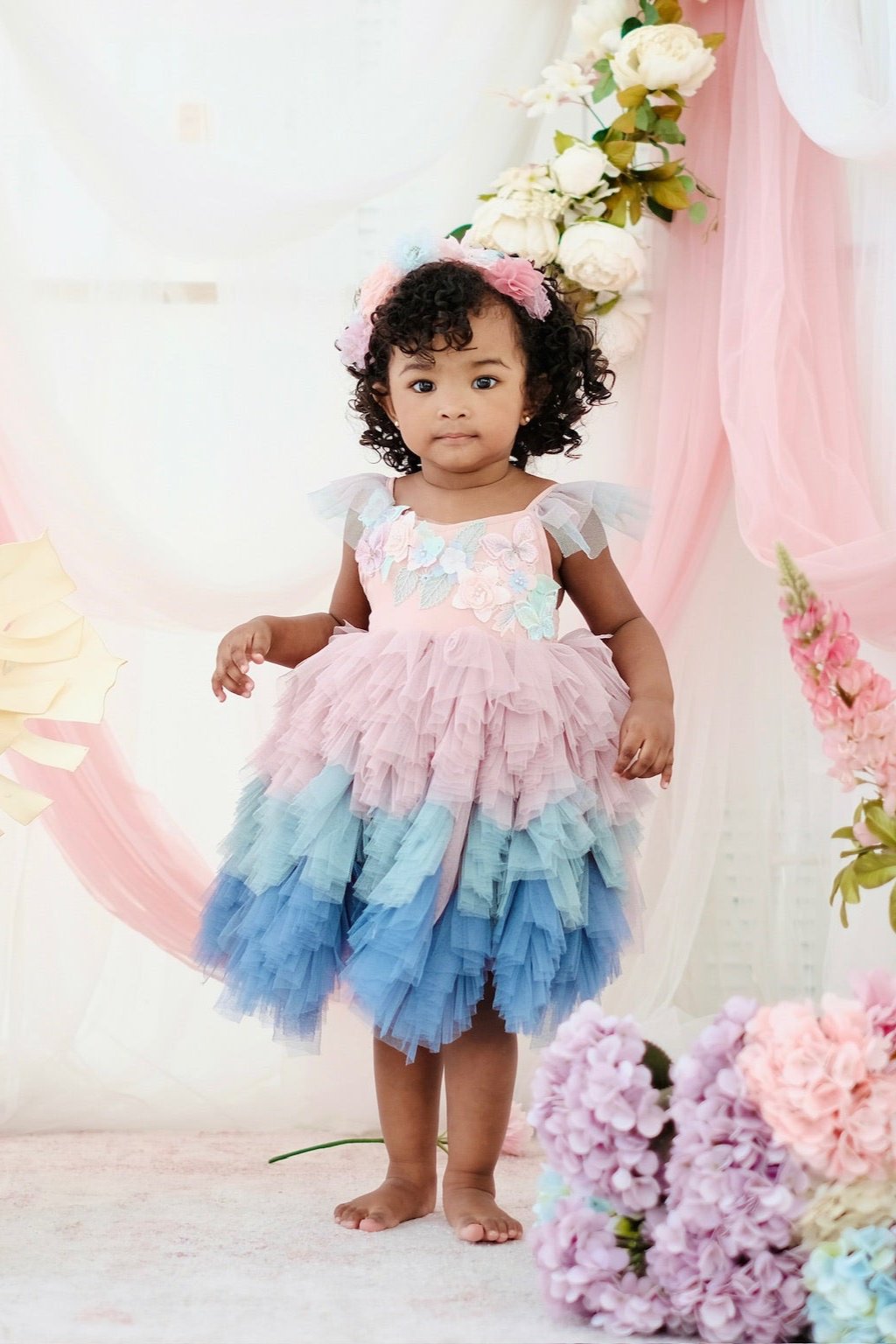 Laurette Tutu Dress | Floral Fairy